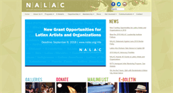 Desktop Screenshot of nalac.org